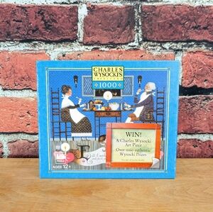 Charles Wysocki, Dining Sweethearts, 1000 Piece Puzzle, New